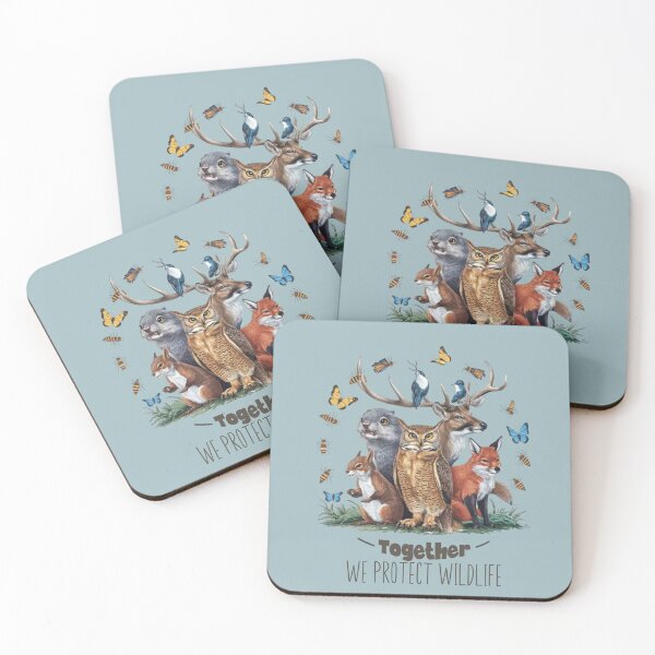Item preview, Guardians of Nature: Protecting Wildlife Together designed and sold by NEWDESINGS12.