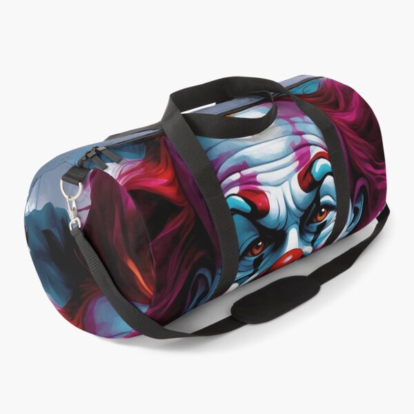 Item preview, Eerie Clown Vibrant Colours, Chilling Expression designed and sold by ArtComixHaven.