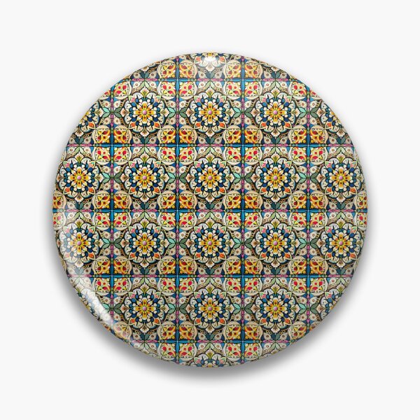 Item preview, Grand Fair Carousel Aerial Pink Floral Cymatics Mandala 3X designed and sold by Zeporas Castle.