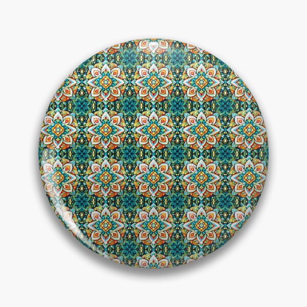 Item preview, Grand Fair Carousel Aerial Tropical Jungle Floral Cymatics 3X designed and sold by Zeporas Castle.