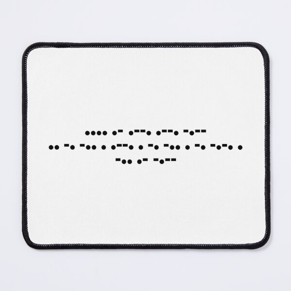 Item preview, Happy Independence Day Morse Code Black designed and sold by AnnSign.