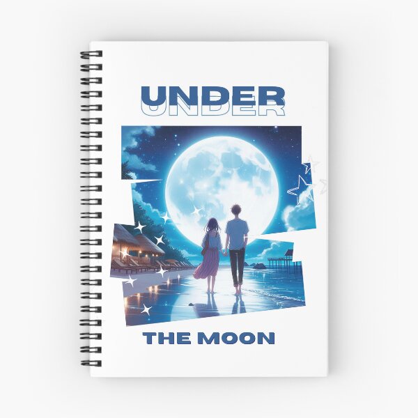 Item preview, Walking under the moon (anime) designed and sold by blalels.