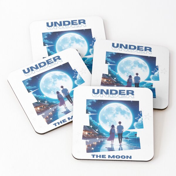 Item preview, Walking under the moon (anime) designed and sold by blalels.