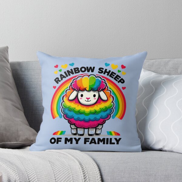 Item preview, Rainbow Sheep of This Family : Adorable Pride Art designed and sold by elynne9.
