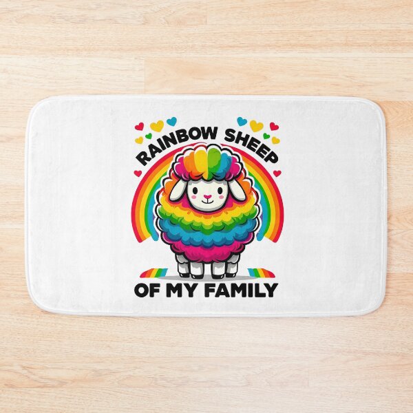 Item preview, Rainbow Sheep of This Family : Adorable Pride Art designed and sold by elynne9.