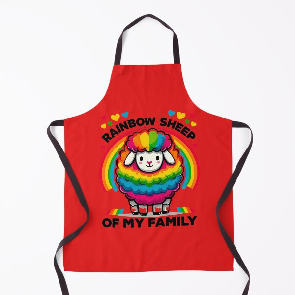 Item preview, Rainbow Sheep of This Family : Adorable Pride Art designed and sold by elynne9.