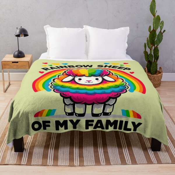 Item preview, Rainbow Sheep of This Family : Adorable Pride Art designed and sold by elynne9.
