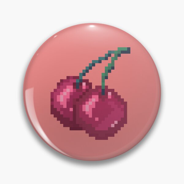 Item preview, Pixel art cherries designed and sold by Angels-Gates.
