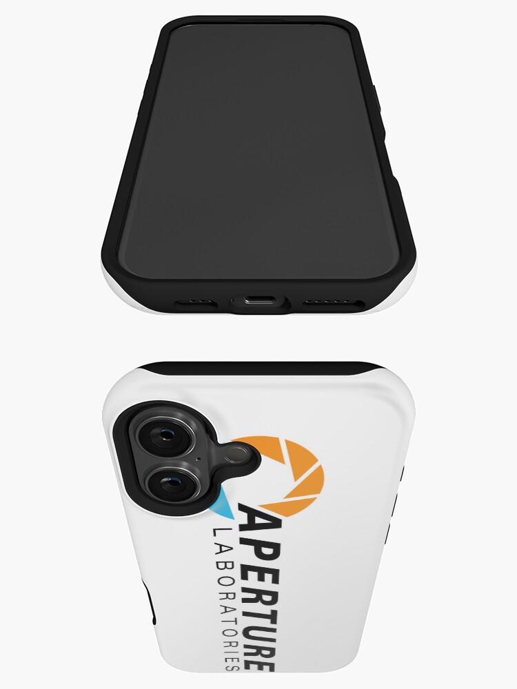 Aperçu 3 sur 4. Coque iPhone avec l'œuvre Laboratoires scientifiques Aperture - Portail créée et vendue par StreetArtiist.