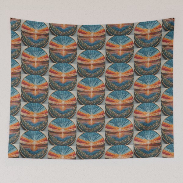 Item preview, Winged Figure Over City Lights designed and sold by BestArtByArvind.