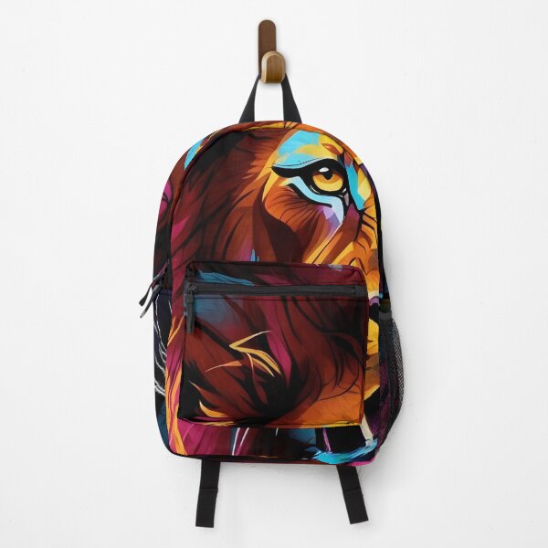 Item preview, Majestic Colours Vibrant Lion Art Illustration designed and sold by ArtComixHaven.