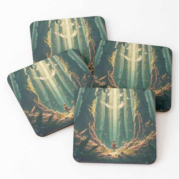 Item preview, Girl Exploring the Forest designed and sold by BestArtByArvind.