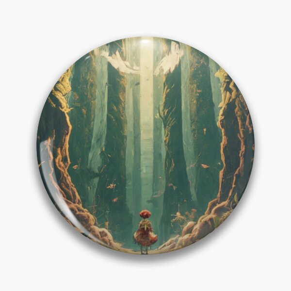 Item preview, Girl Exploring the Forest designed and sold by BestArtByArvind.
