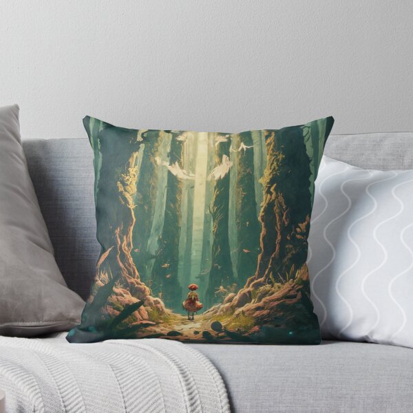 Item preview, Girl Exploring the Forest designed and sold by BestArtByArvind.