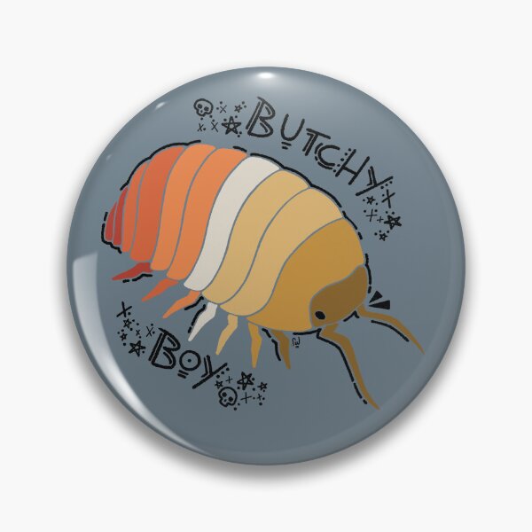 Item preview, Butchy Boy Isopod - Butch Pride Flag ver. designed and sold by busy-and-tired.