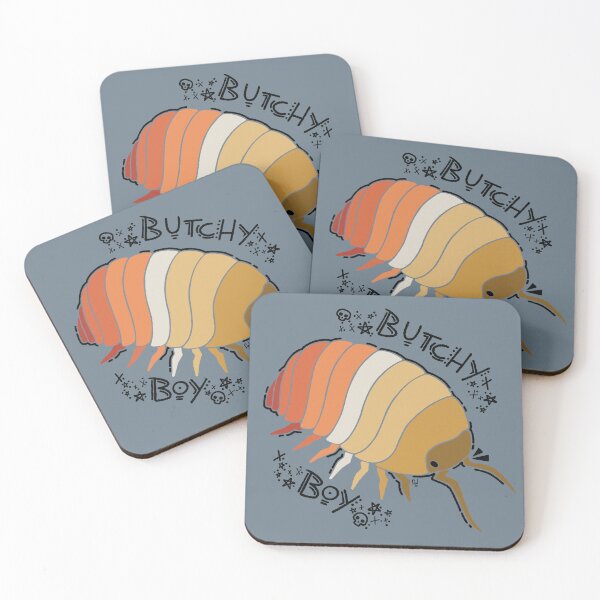 Item preview, Butchy Boy Isopod - Butch Pride Flag ver. designed and sold by busy-and-tired.