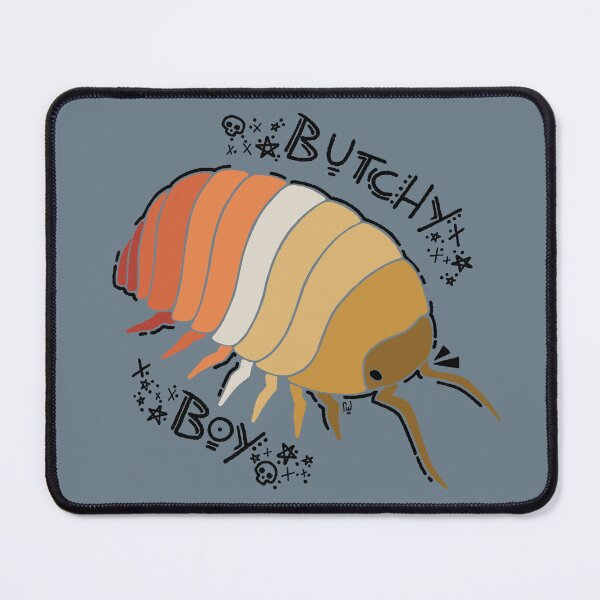 Item preview, Butchy Boy Isopod - Butch Pride Flag ver. designed and sold by busy-and-tired.