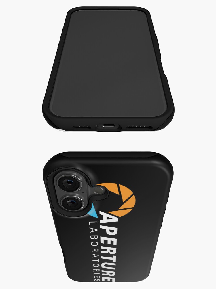 Aperçu 3 sur 4. Coque iPhone avec l'œuvre Laboratoires scientifiques Aperture - Portail créée et vendue par StreetArtiist.