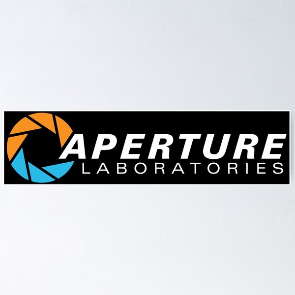 Aperçu de l'œuvre Laboratoires scientifiques Aperture - Portail créée et vendue par StreetArtiist.