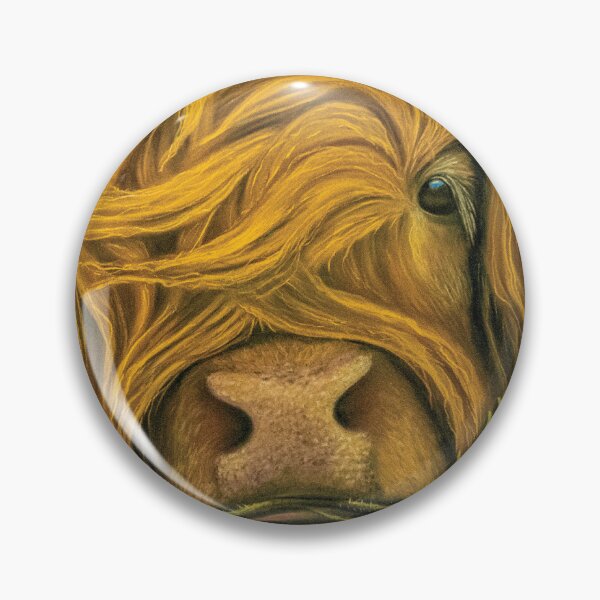 Item preview, Fiona the Highland Cow  designed and sold by Fiona Bárcenas.