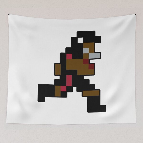 Item preview, 8-Bit Atlanta Retro Pixel Football Player designed and sold by Bo-Bros-Tees.