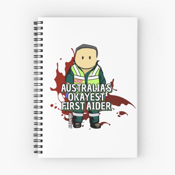 Item preview, Australia's Okayest First Aider - in Green! designed and sold by Flashover.