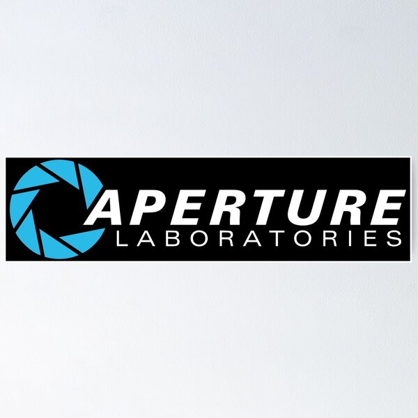 Aperçu de l'œuvre Laboratoires scientifiques Aperture - Portail créée et vendue par StreetArtiist.