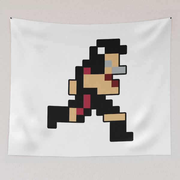 Item preview, 8-Bit Atlanta Retro Pixel Football Player designed and sold by Bo-Bros-Tees.