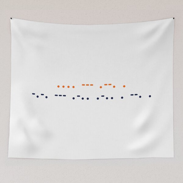 Item preview, Hope College in Morse Code designed and sold by AnnSign.