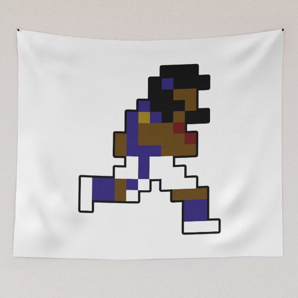 Item preview, 8-Bit Baltimore Retro Pixel Football Player designed and sold by Bo-Bros-Tees.
