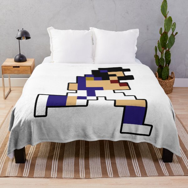 Item preview, 8-Bit Baltimore Retro Pixel Football Player designed and sold by Bo-Bros-Tees.