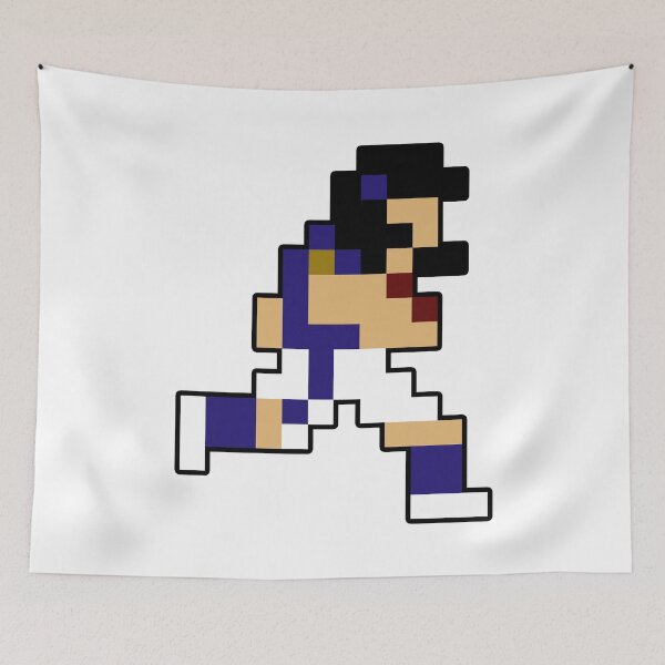 Item preview, 8-Bit Baltimore Retro Pixel Football Player designed and sold by Bo-Bros-Tees.