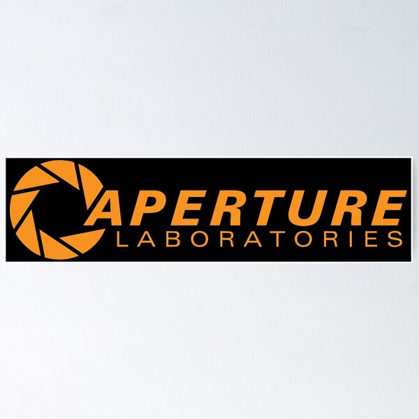 Aperçu de l'œuvre Laboratoires scientifiques Aperture - Portail créée et vendue par StreetArtiist.