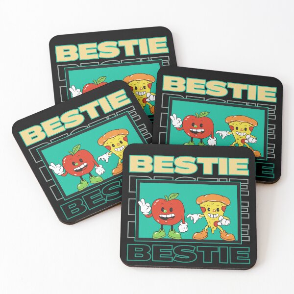 Item preview, Bestie ll Retro mascot ll Stereo  designed and sold by Caluva ..