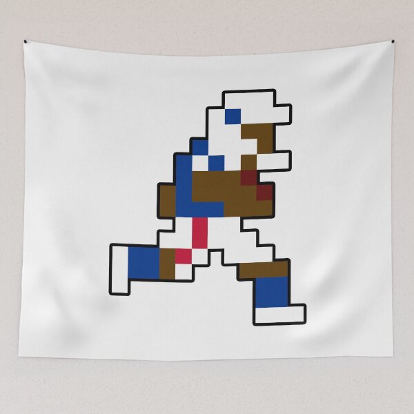 Item preview, 8-Bit Buffalo Retro Pixel Football Player designed and sold by Bo-Bros-Tees.
