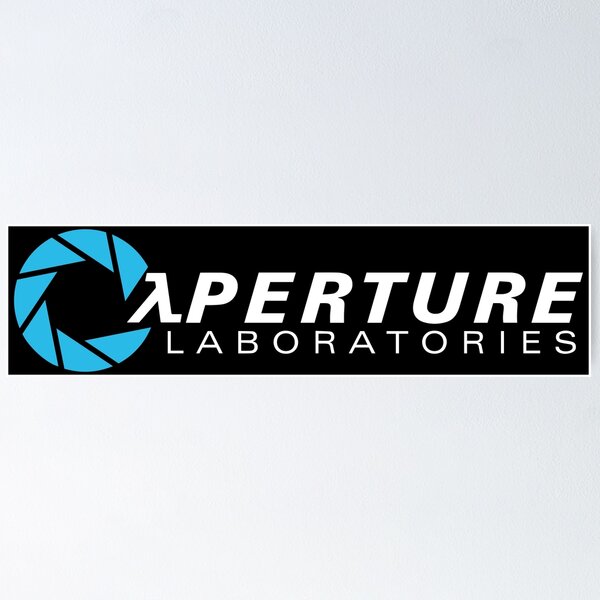 Aperçu de l'œuvre Laboratoires scientifiques Aperture - Portail créée et vendue par StreetArtiist.