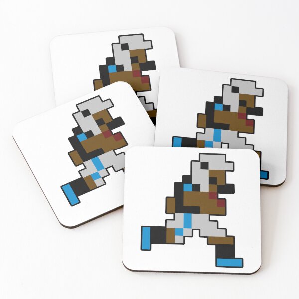 Item preview, 8-Bit Carolina Retro Pixel Football Player designed and sold by Bo-Bros-Tees.