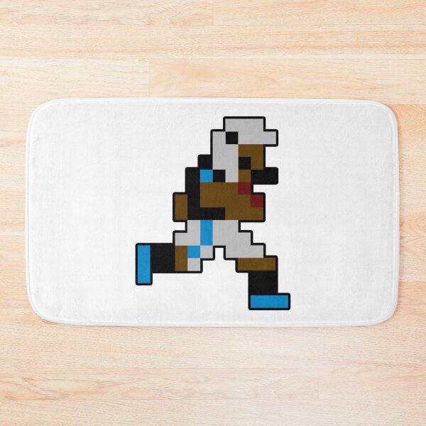 Item preview, 8-Bit Carolina Retro Pixel Football Player designed and sold by Bo-Bros-Tees.