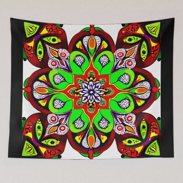 Item preview, Verdant Vision Mandala designed and sold by Highlandkings.
