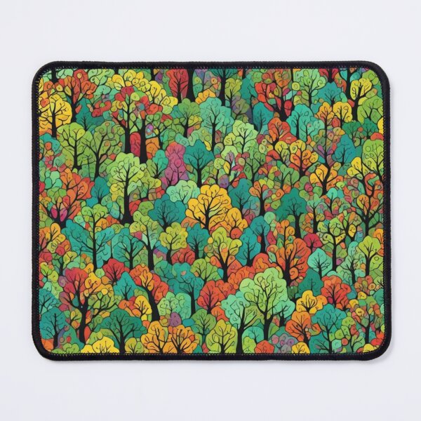 Item preview, Abstract Colorful Forest of Trees designed and sold by calibrit.