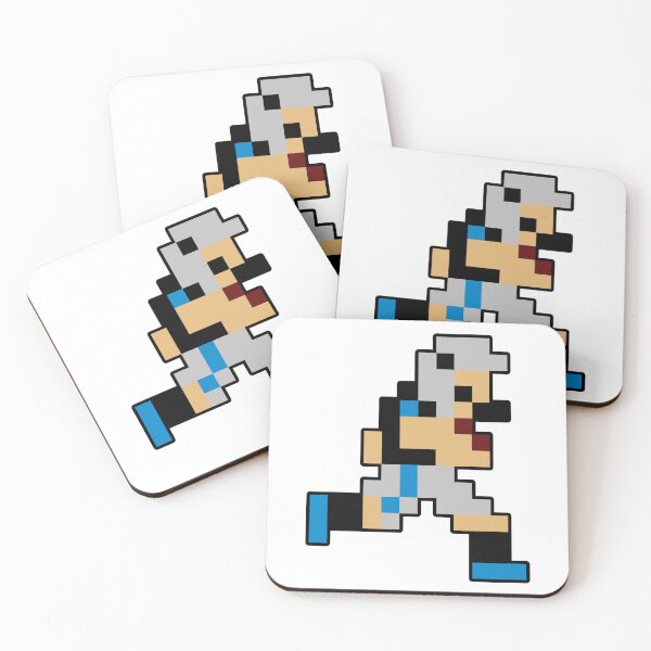 Item preview, 8-Bit Carolina Retro Pixel Football Player designed and sold by Bo-Bros-Tees.