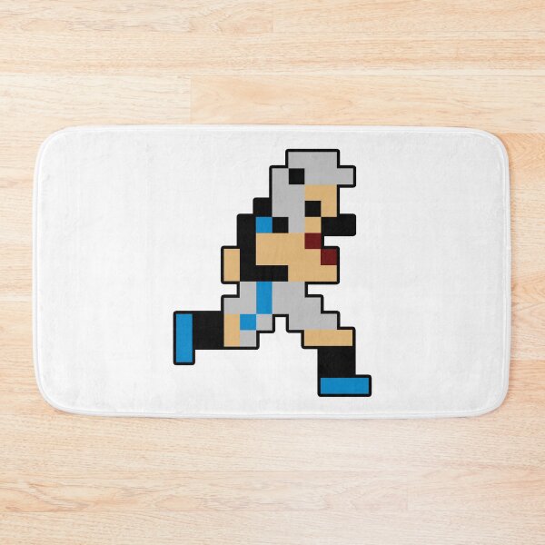 Item preview, 8-Bit Carolina Retro Pixel Football Player designed and sold by Bo-Bros-Tees.
