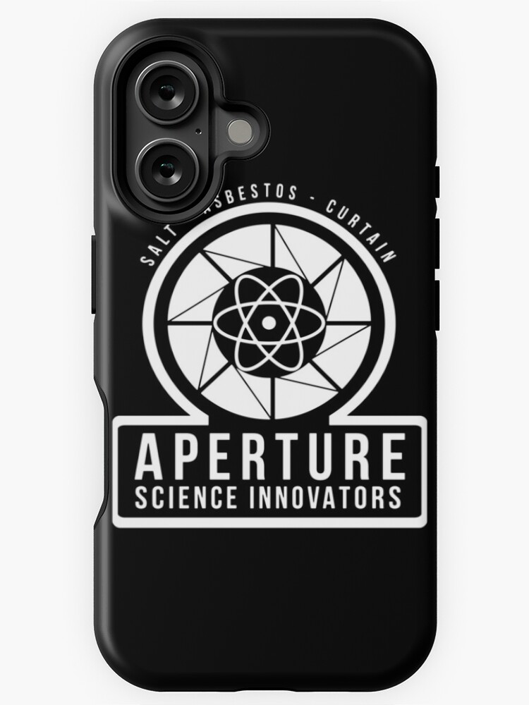 Aperçu 1 sur 4. Coque iPhone avec l'œuvre Laboratoires scientifiques Aperture - Portail créée et vendue par StreetArtiist.