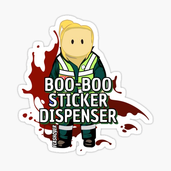 Item preview, Boo-Boo Sticker Dispenser - Female designed and sold by Flashover.