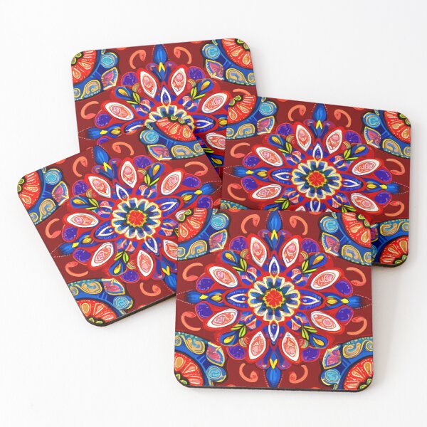 Item preview, Crimson Harmony Mandala designed and sold by Highlandkings.