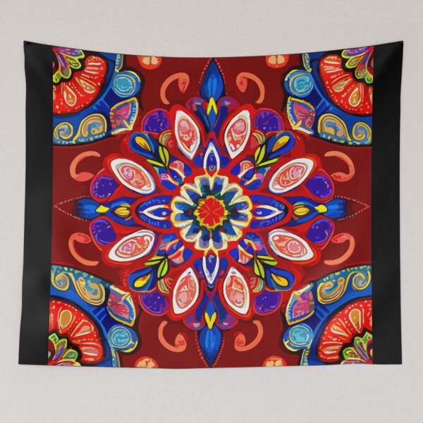 Item preview, Crimson Harmony Mandala designed and sold by Highlandkings.