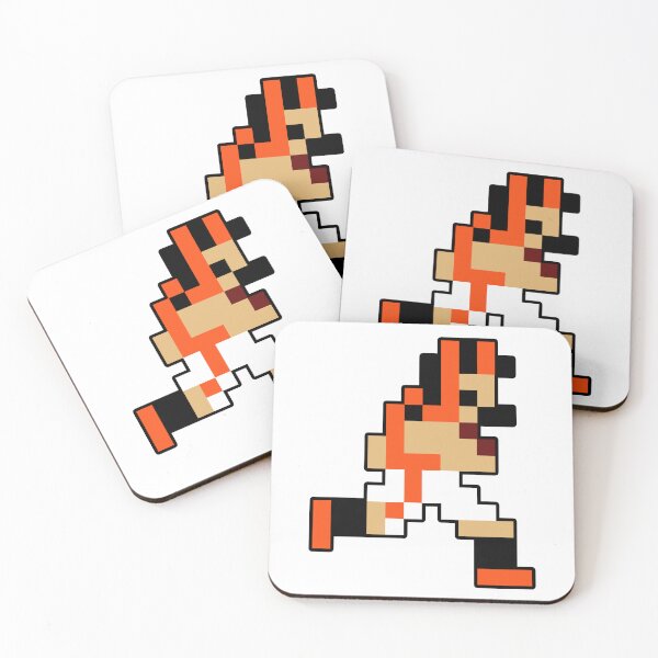 Item preview, 8-Bit Cincinnati Retro Pixel Football Player designed and sold by Bo-Bros-Tees.