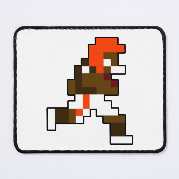 Item preview, 8-Bit Cleveland Retro Pixel Football Player designed and sold by Bo-Bros-Tees.