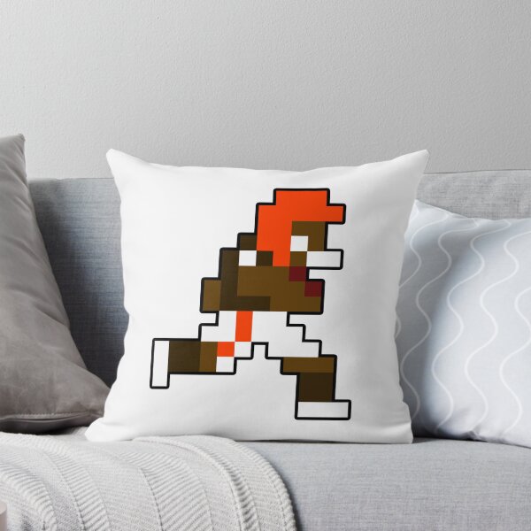 Item preview, 8-Bit Cleveland Retro Pixel Football Player designed and sold by Bo-Bros-Tees.