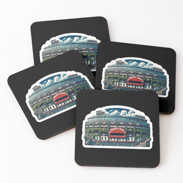 Item preview, Wrigley Field Stadium designed and sold by pixelpulsenyc.